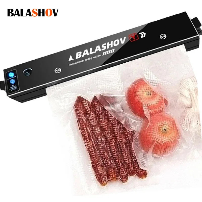 Eletric Vacuum Sealer Degasser Machine with 10PCS Vacuum Packaging Vinyl Bags Vacuum Food Sealer for Home and Kitchen Supplies S9eab4e3464cf4448889497375d27355aK Amrit Store